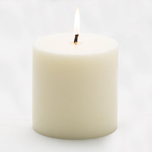 1 of 3: richland 4 x 4 light ivory pillar candle