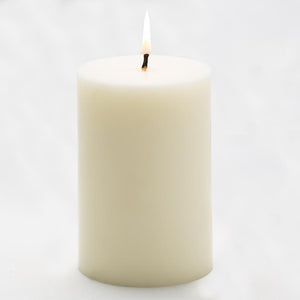 1 of 4: richland 4 x 6 light ivory pillar candles set of 6