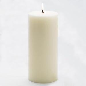 1 of 3: richland 4 x 9 light ivory pillar candle