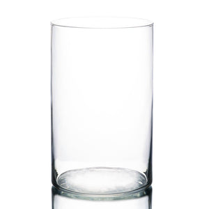 1 of 3: Richland Wide Cylinder Vase 6" x 10"