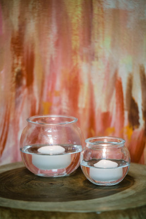 3 of 4: Richland Bubble Ball Vase with Rim 3" Set of 12