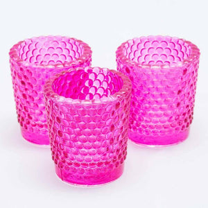 1 of 5: richland votive holder hobnail pink set of 12