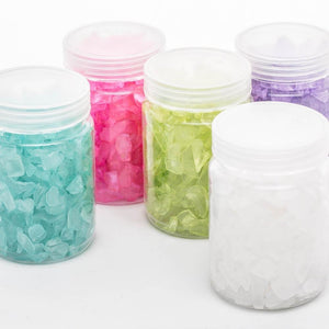 4 of 4: Richland Glass Pebble Vase Filler – Blue