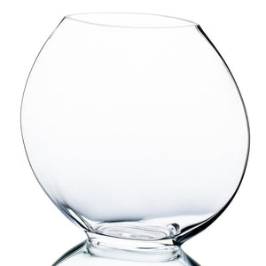 1 of 4: Round Glass Vase 10in