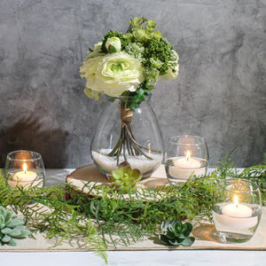 3 of 6: Richland Floating Candles 2" White Set of 288