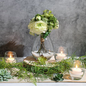 2 of 6: Richland Floating Candles 2" White Set of 144