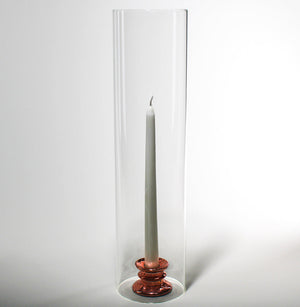 6 of 7: Richland Glass Chimney Candle Shade 16", 18" & 20" Set of 3