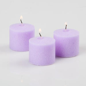 1 of 3: Richland Votive Candles Lavender Scented 10 Hour Set of 72