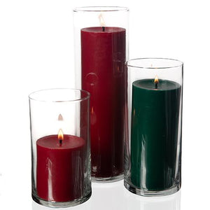 16 of 16: Richland Pillar Candles & Eastland Cylinder Holders Set of 3