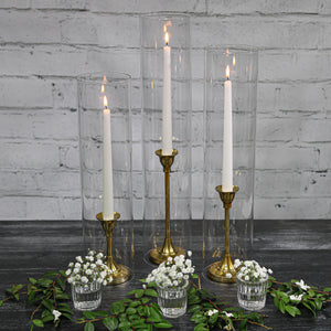 7 of 7: Richland Glass Chimney Candle Shade 4" x 20"