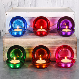 7 of 7: Richland Tealight Candles White Unscented Set of 125