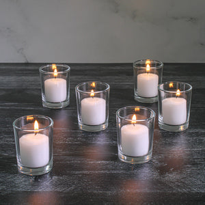 3 of 5: Richland Votive Candles Unscented White 10 Hour Set of 144