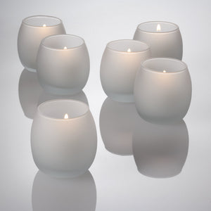 1 of 4: eastland petite hurricane votive candle holder frosted set of 72