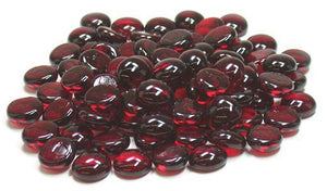 2 of 4: Vase Gems Ruby Red Glass 18 lbs.