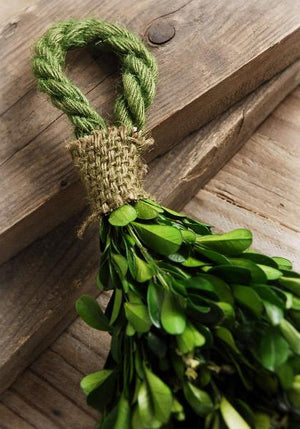 2 of 2: Natural Preserved Boxwood Garland 45in