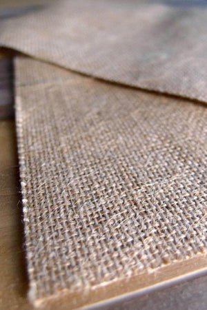 2 of 3: 6 burlap laminated craft sheets 8 5x 11