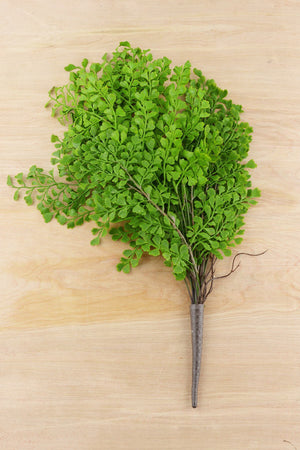 1 of 3: Artificial Maidenhair Fern Bush 18"