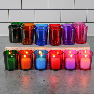 1 of 8: Richland Votive Candles & Eastland Colored Votive Holders Set of 288