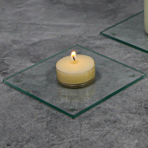 3 of 5: Richland Clear Cup Tealight Candles Ivory Vanilla Scented Set of 500