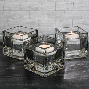5 of 8: Richland Floating Candles 3" White Set of 72