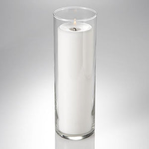 1 of 15: Richland Pillar Candle 9" & Eastland Cylinder Holder 10.5 inch Set of 12