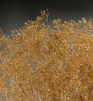 3 of 3: Gold Baby's Breath Branches 4oz Bunch 26in