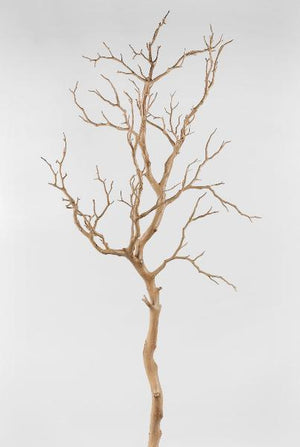 1 of 2: Artificial 38" Manzanita Tree Branch Tan