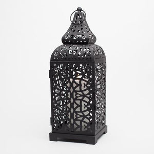 6 of 7: richland black moroccan temple metal lantern