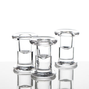 1 of 5: richland simple glass taper candle holder set of 6