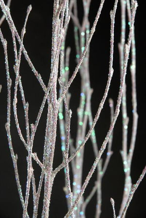 2 of 2: sparkle natural birch tree branches 34 44in