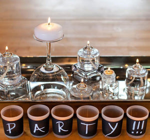 2 of 5: Eastland Chalkboard Votive Holder Set of 72
