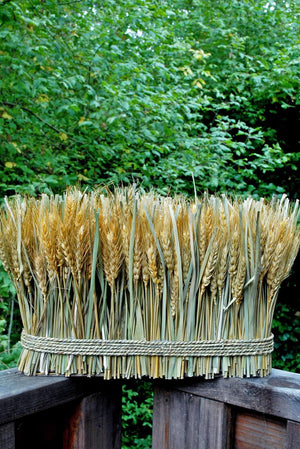 3 of 3: natural preserved wheat bundle 10 x 15