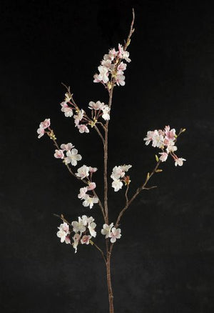 2 of 2: Tall Silk Pink Cherry Blossom Branches 42in