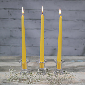 4 of 5: Richland Simple Glass Taper Candle Holder Set of 72