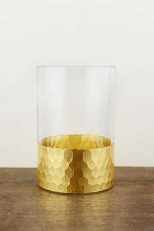 1 of 4: elsa glass floral vase candle holder 6