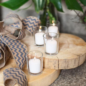 3 of 3: Richland Votive Candles White Citronella Scented 10 Hour Set of 12
