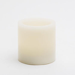 richland flameless led pillar candle 3 x3 ivory