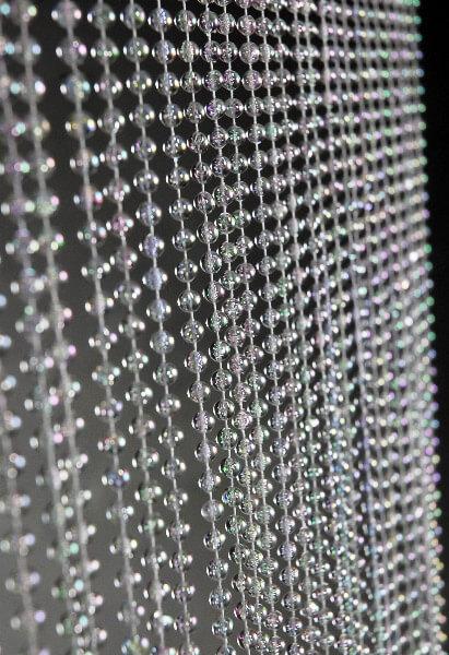 Iridescent Crystal Garland Curtain 6ft x 36in