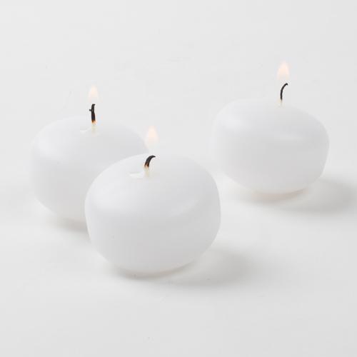 Richland Floating Candles 1.5" White Set of 480