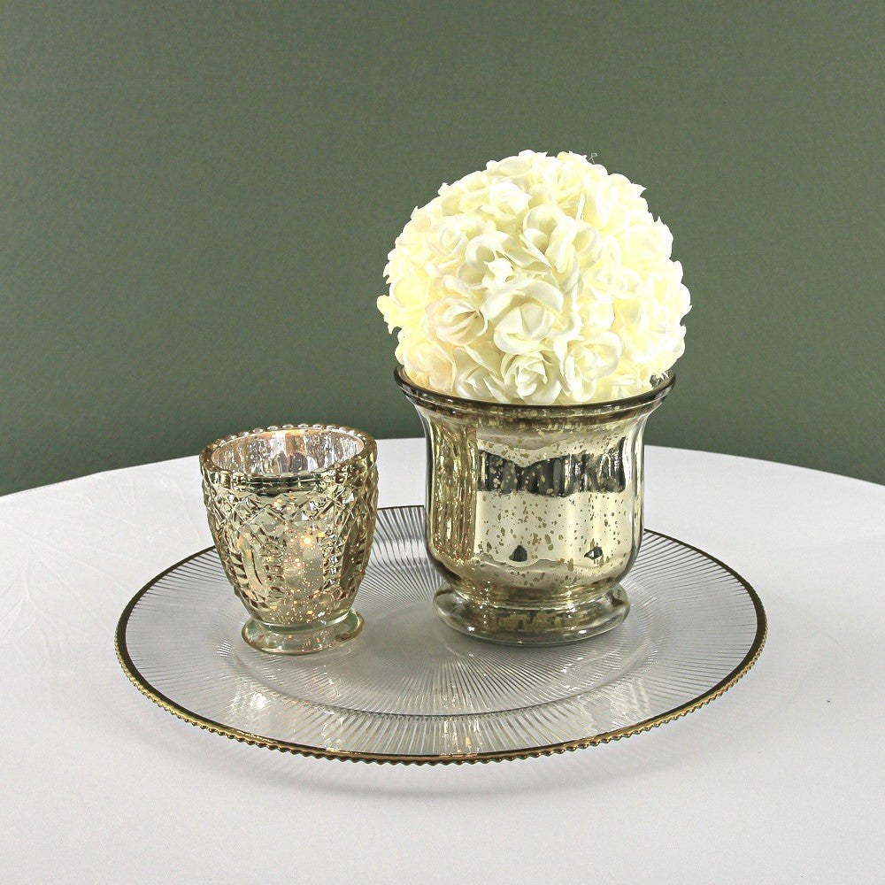 richland mercury venus jar gold set of 12| 