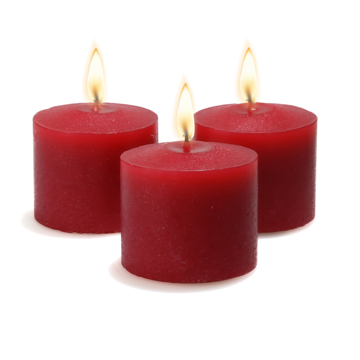 Richland Votive Candles Unscented Red 10 Hour Set of 72