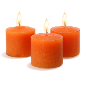 1 of 2: 1016 Orange Votive Candle
