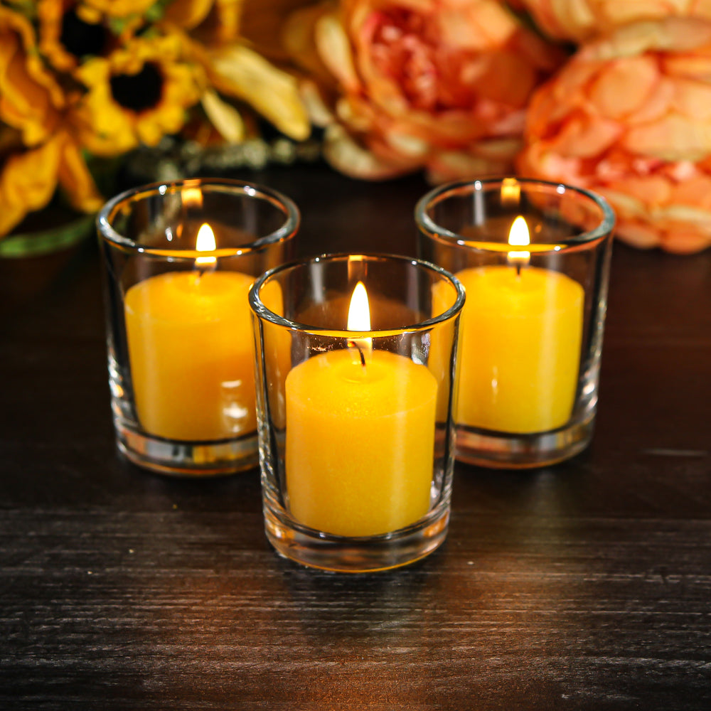 Richland Votive Candles Unscented Yellow 10 Hour Set of 72 - view 2