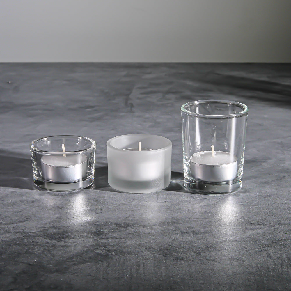 Richland Tealight Candles White Unscented Set of 125 - view 2