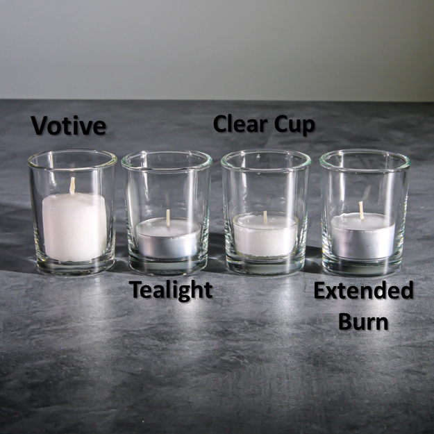 Richland Extended Burn Tealight Candles White Unscented Set of 400 - view 4