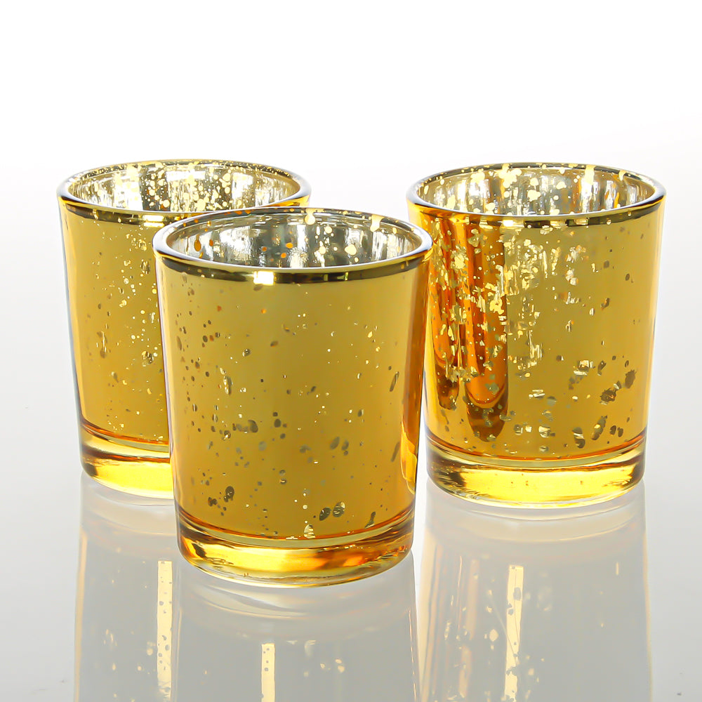 Richland Amber Gold Mercury Votive Holders| 1146_12