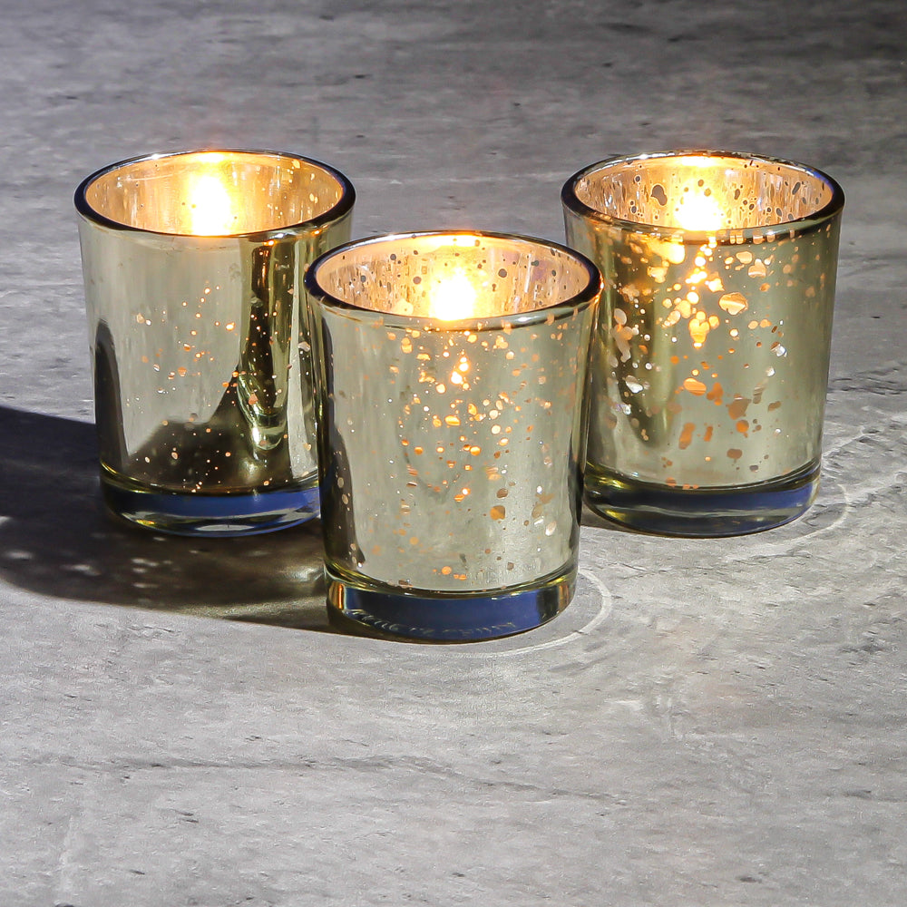 Richland Metallic Gold Mercury Votive Holders| 1149_12