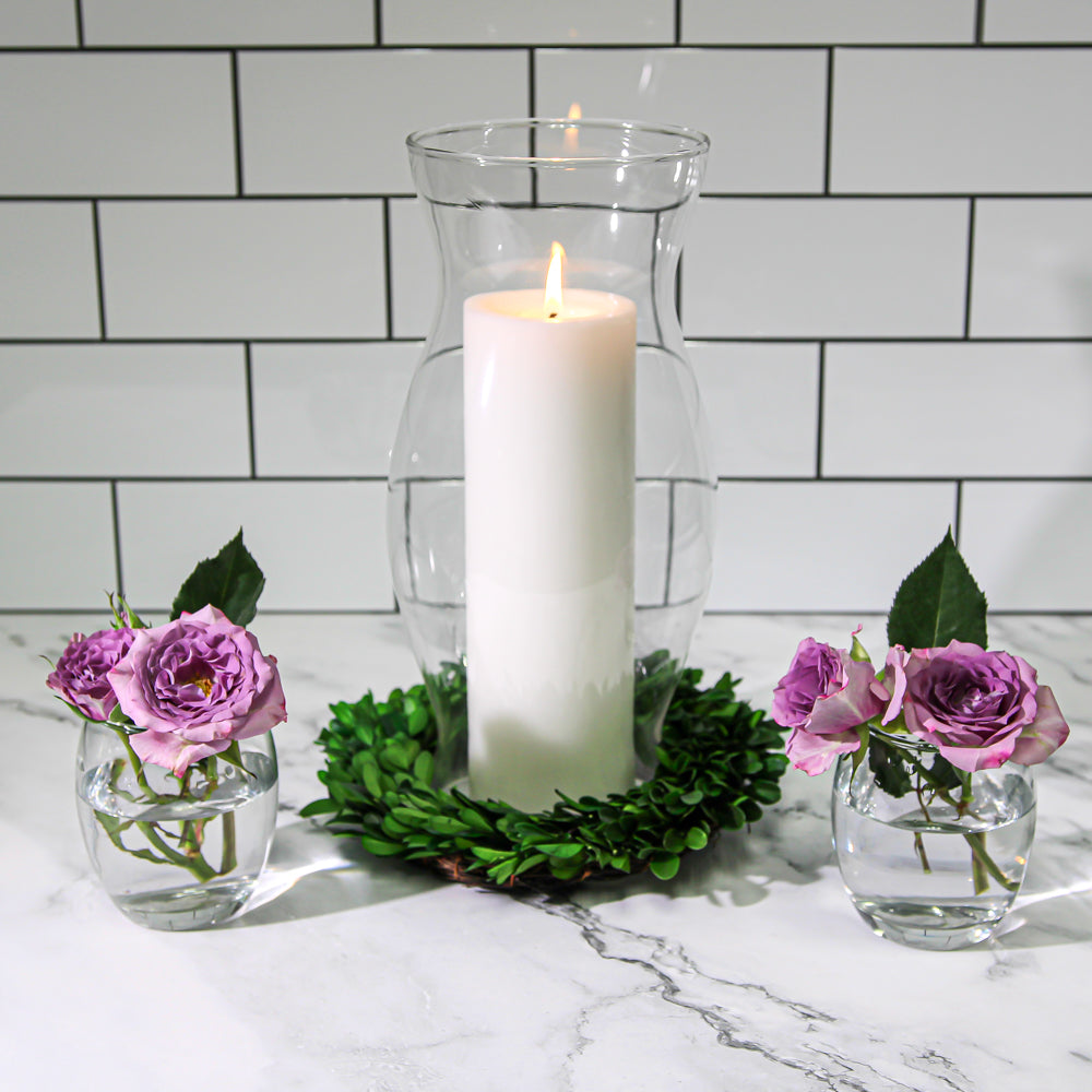 Richland Pillar Candles 3"x9" White Set of 12 - view 3