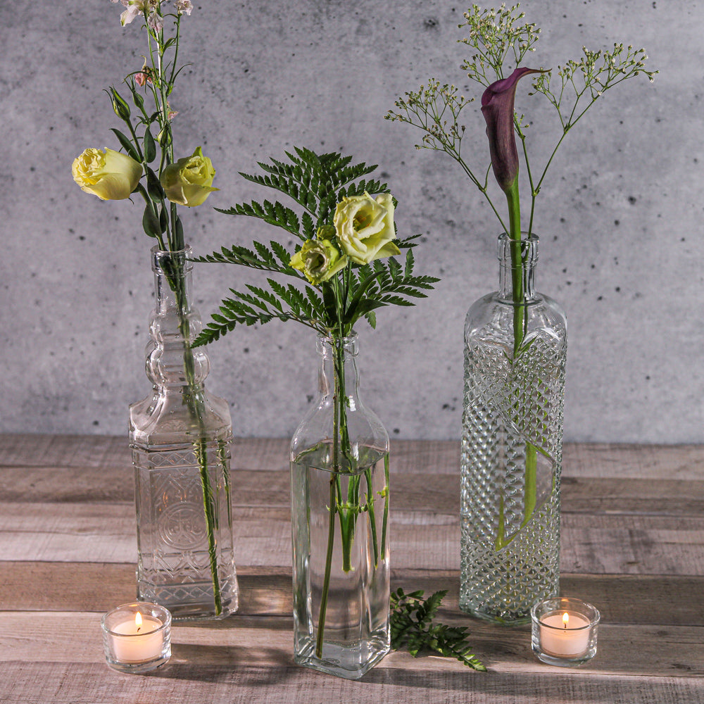 Richland Vintage Square Glass Bottle - view 4