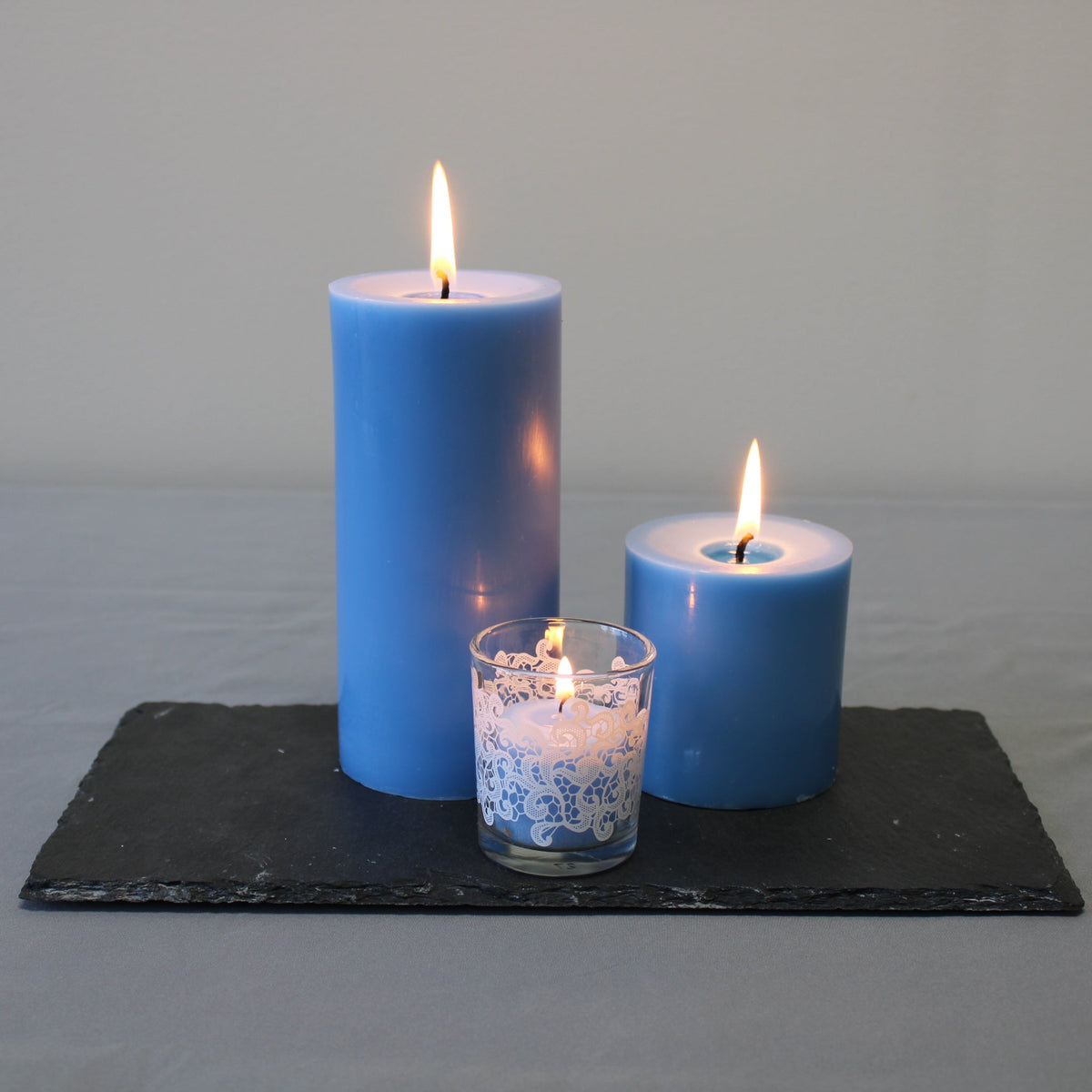 Richland Rectangle Natural Slate Coaster 11.75"x6" Set of 6 - view 3